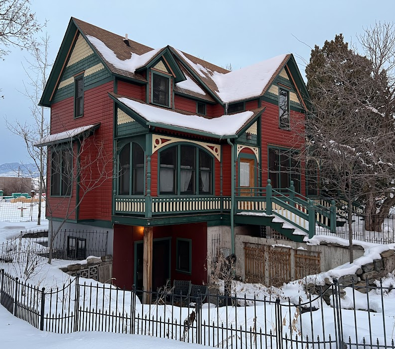 Lehrkind Garden House in winter